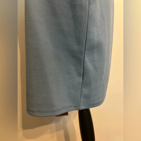 Charlotte Russe Blue Halter Dress Size M - Picture 5 of 11